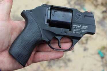 Chiappa’s Rhino Revolver Redux—The Wheel-gun Reinvented The compact 200D is just larger than the palm of my hand. It is large enough to hold and small enough to conceal easily.