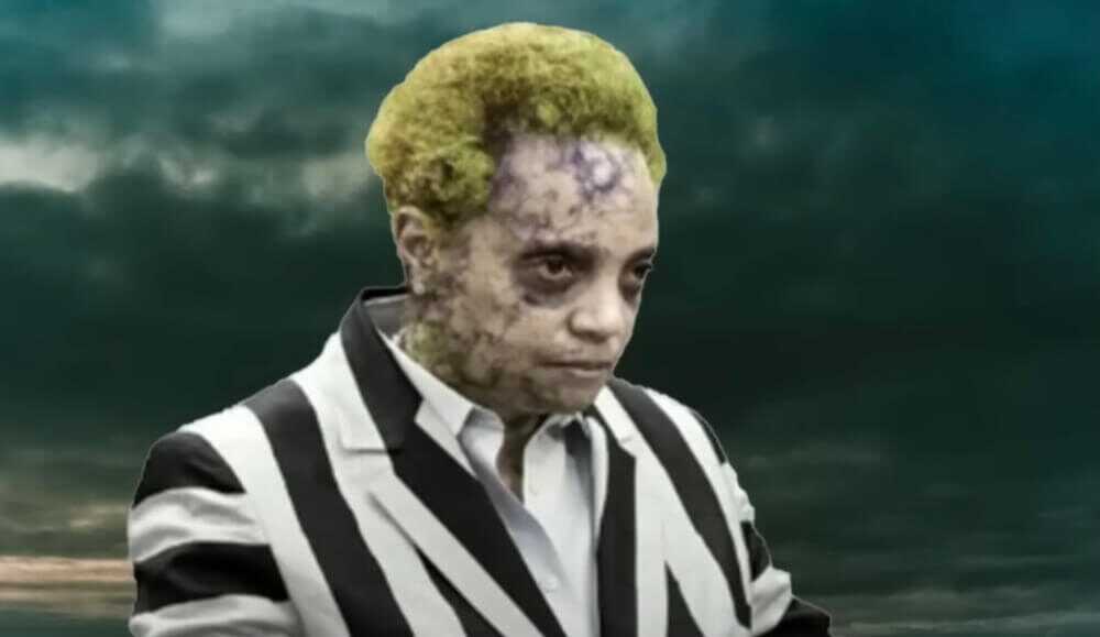 Former Chicago Mayor Lori Lightfoot.