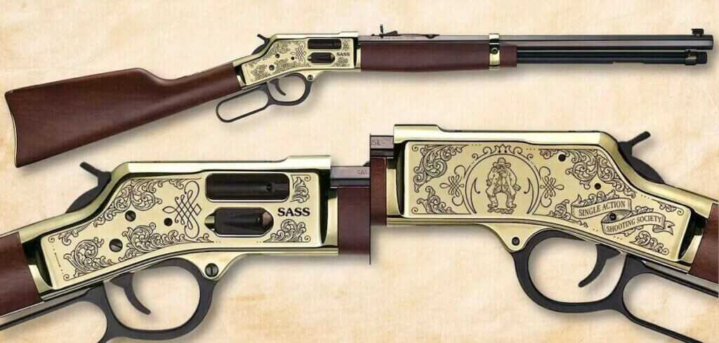 The SASS exclusive rifle from Henry Repeating Arms.