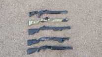 Home defense shotgun cover