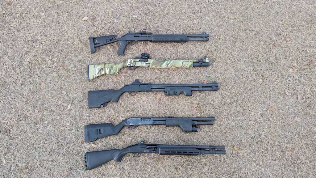 Home defense shotgun cover