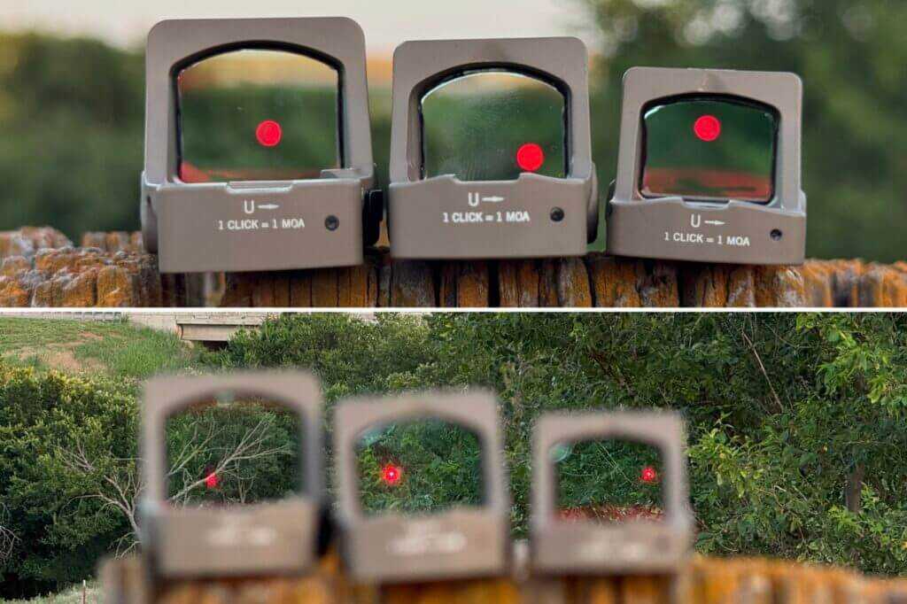 red dot comparison