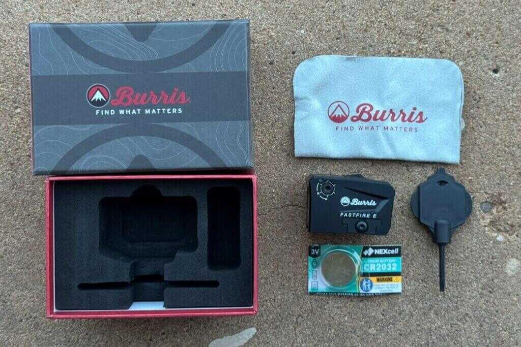 FastFire E box opened 