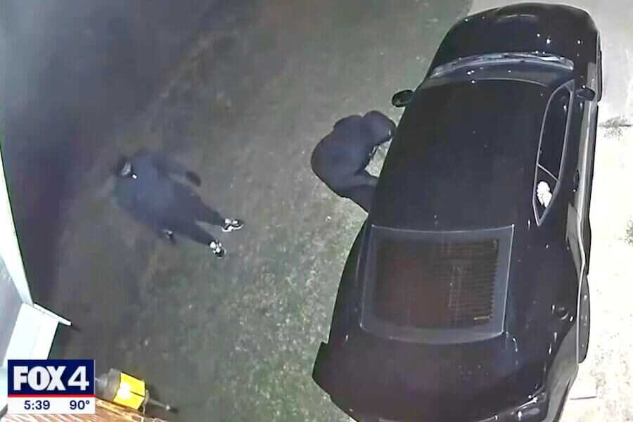 Video footage of the Texas "Camaro Crooks" at work.
