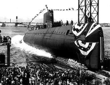 USS Nautilus nuclear reactor core S1W concept image