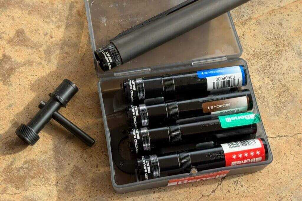 Benelli SBE3 A.I. BE.S.T. extended choke set with five included choke tubes
