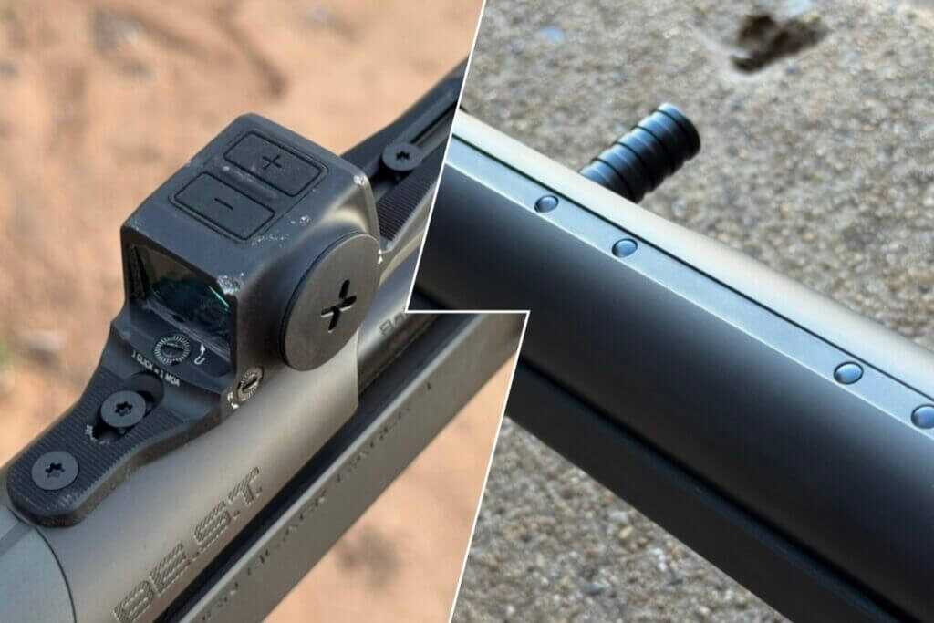 Benelli Super Black Eagle 3 A.I. BE.S.T. receiver drilled and tapped for optic mounting