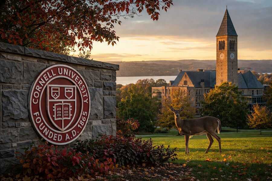 Cornell deer hunting controversy ithaca deer population debate.