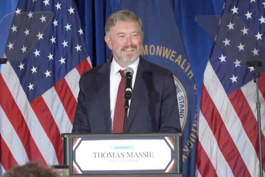Thomas Massie concession speech.