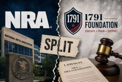 The NRA and its charitable Foundation are splitting.