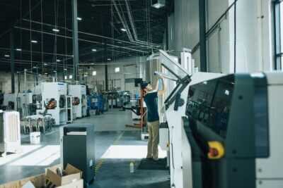 A technician works inside B&T USA's expanded manufacturing facility in Herriman, Utah, where the company produces suppressors, firearms and related accessories. (Photo: B&T USA)