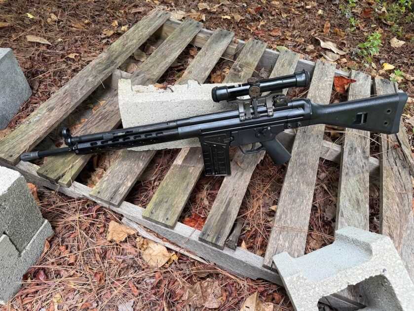 PTR GI HK G3 clone representing the classic Cold War 7.62 battle rifle design