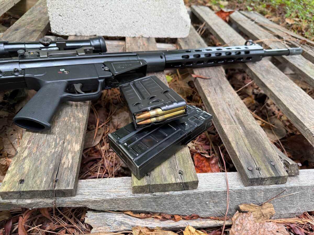 20-round steel and aluminum magazines for PTR and HK G3 rifles