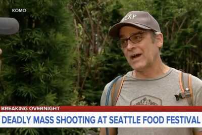 Witness speaks to KOMO News following the deadly shooting at the Seattle Center food festival as CCRKBA criticizes officials' response.