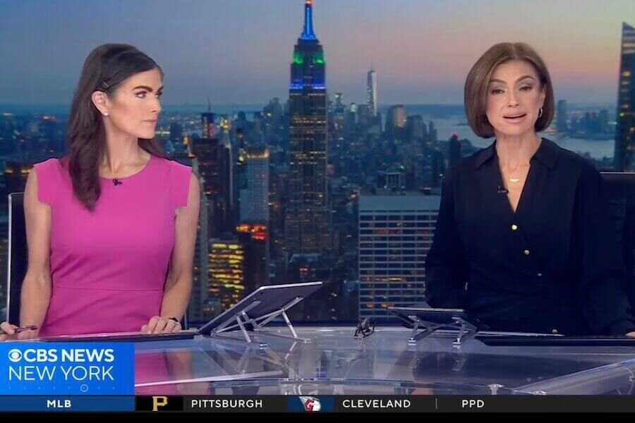CBS News New York anchors report on the Third Circuit Court of Appeals ruling striking down New Jersey's AR-15 and magazine bans.