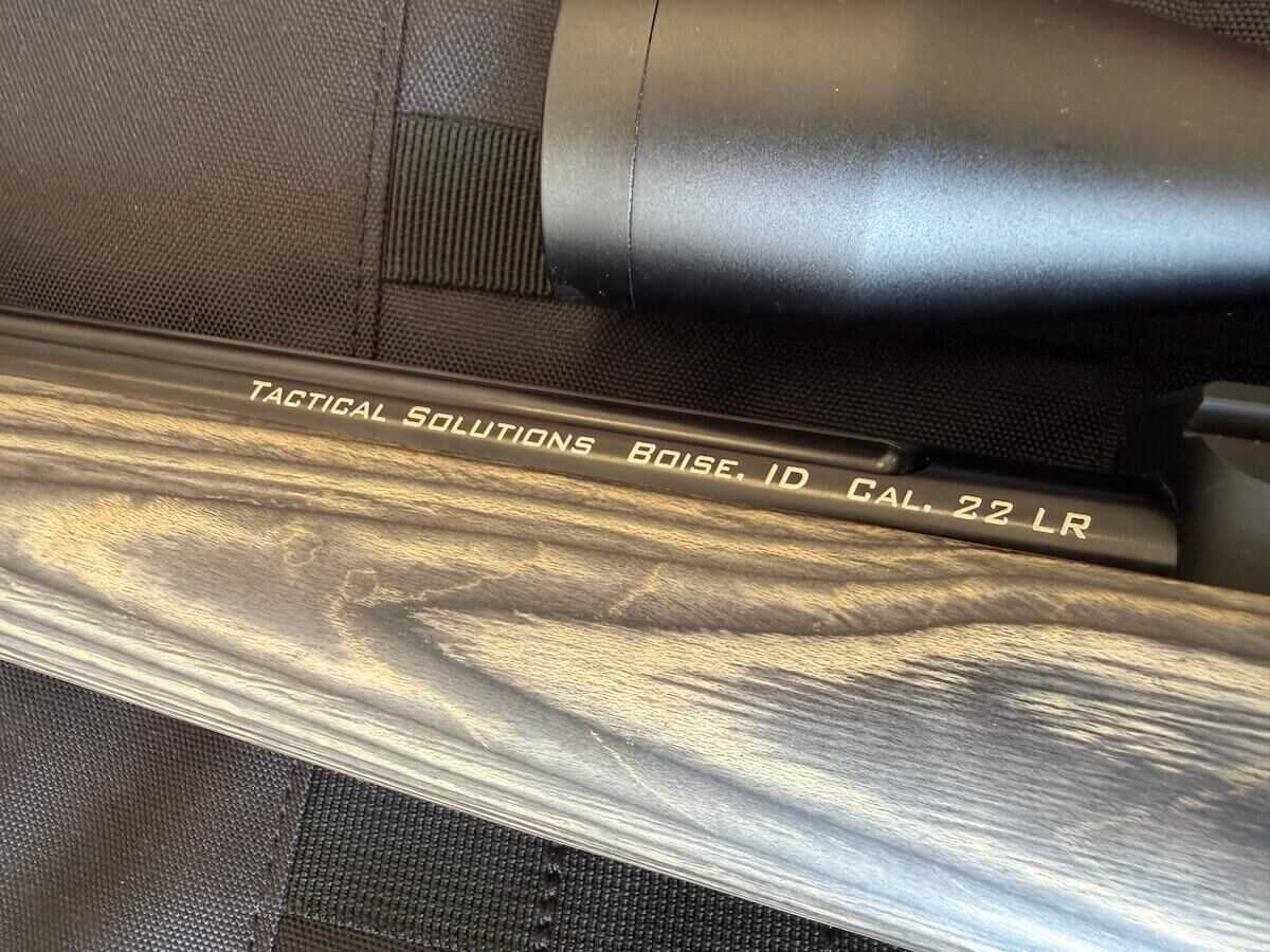Custom Ruger 10/22 build with Tactical Solutions aftermarket barrel