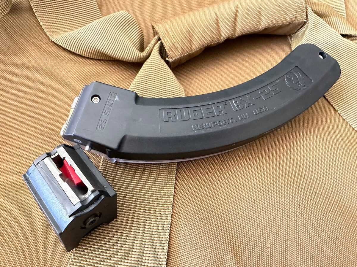 Ruger 10/22 BX-10 and BX-25 magazines for bench shooting and high-volume plinking