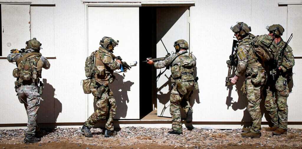 3rd Special Forces Group training representing Ray Davis's Army Special Forces background