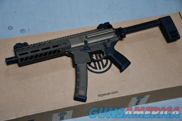 Sig Sauer MPX 9mm 8" folding brace ...