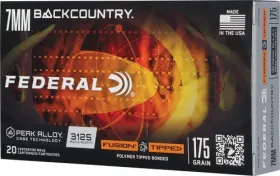 FUSION TIPPED 7MM BACKCOUNTRY 175GR POLY...