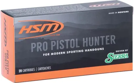 HSM AMMO PRO PISTOL 10MM 180GR SIERRA JH...