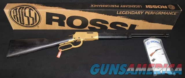Rossi Rio Bravo 22lr Cerakote Gold 18” N...