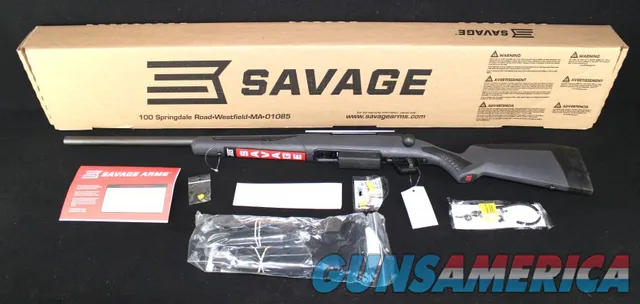 Savage 220 Slug Left Hand Matte Black 20...