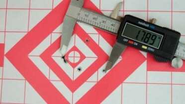 Mossberg 715P Duck Commander – Maybe the Coolest Plinker Ever - New Gun Review Best 25 yard group was produced by CCI Mini-Mag, but is still a wide spread.