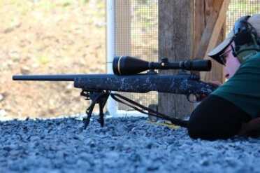 Montana Rifle's MMR: Tactical Precision, Traditional Feel Stretching the MMR and Hornady ammunition to 300 yards.