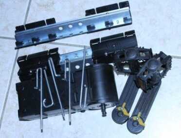 Prepping 101: Pedal Powered Generator - K-TOR Power Box The pieces of the K-Tor Power Box.