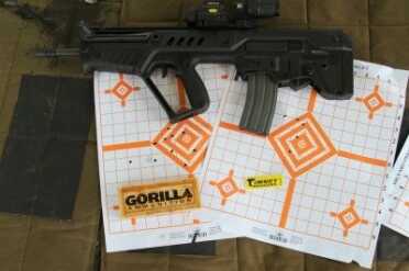 At 100 yards, rested,  the accuracy gains were not significant, but offhand and in quick shooting you will see a world of difference. 
