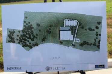 Beretta will own enough acreage to continue to expand the facility, and the designs are drawn with growth in mind.