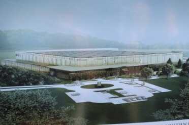 The 160,00 $45 million facility should be open in 2015. 