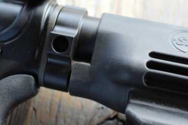 There are two QD sling mounts machined in to the buffer tube. 