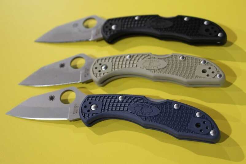 The Kahr Spyderco collaboration--a great everyday carry option.