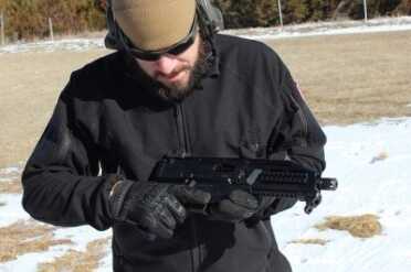 Handsome gun.