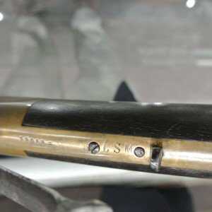 "LSM" The Louisiana State Militia used this 1866 Winchester Musket during reconstruction. 