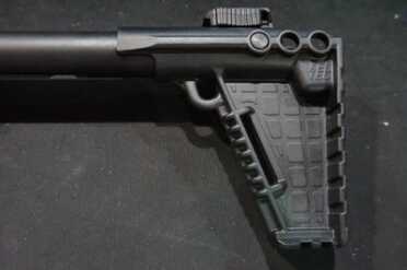 The stock is adjustable for length of pull and gives you options for mounting a sling. 