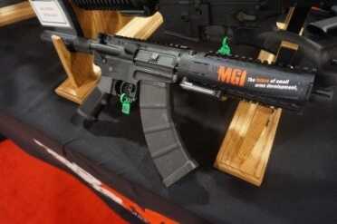 AR Pistol 7.62x39 Takes AK Mags! - MGI Hydra -SHOT Show 2015 MGI 1826