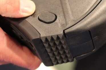 Is That a GLOCK in Your Stock--SHOT Show 2015 The mold from the texture came from a meat tenderizer.