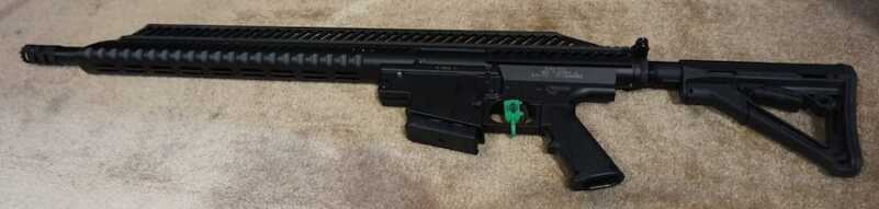 The gun has a monolithic upper.