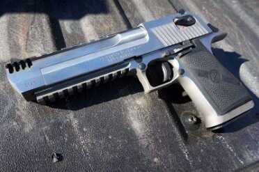 New All Stainless Desert Eagle--Gun Review The new all-stainless version is a ruggedly handsome gun.