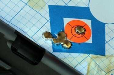 Goodbye Para—The Death of a Brand and a Belated Review Almost one hole. This gun shoots nicely.