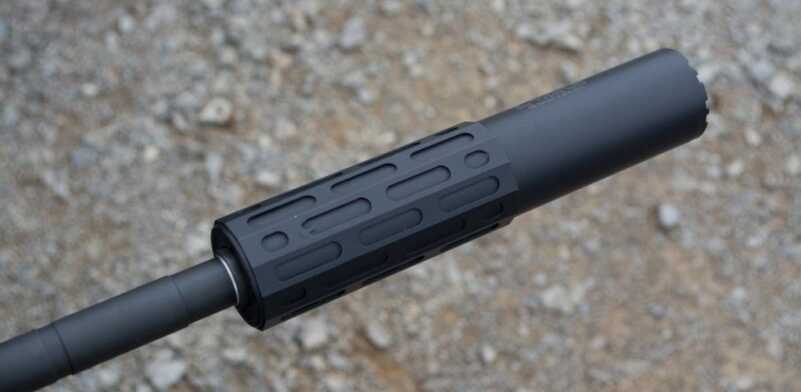 ASA Shoot Showcases New Silencers and Legislative Victories Gemtech's The One suppressors covers almost all of the rifle bases.