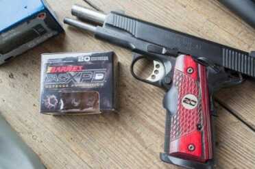 Ammo Test: Barnes TAC-XP .45 ACP +P I tested accuracy and velocity with a Springfield Armory 1911 TRP.