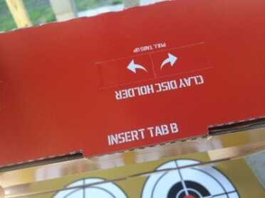 The tabs are labeled for easy set up. 