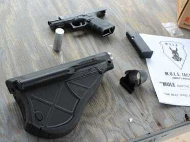 Mule Tac--Glock In A Stock Review Ready to be mounted.