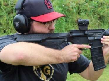 Mule Tac--Glock In A Stock Review The MULE shoulders well but feels bulky and heavy.