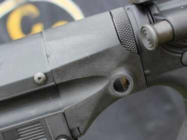 Mule Tac--Glock In A Stock Review The joint at the upper.