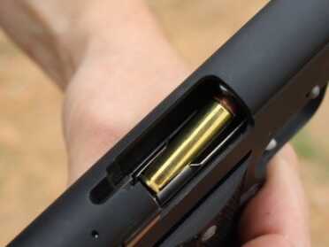 .357 Shoot-off--Coonan Vs. Python The rimmed cartridge in the the automatic platform works without a hitch.